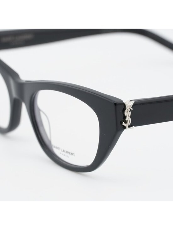 Saint Laurent SLM80 001 Eyeglasses Black 52mm Cat Eye Frame main image 10